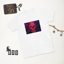 Load image into Gallery viewer, Creepy Skull Short-Sleeve Unisex T-Shirt