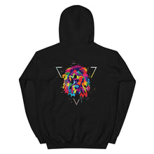 Load image into Gallery viewer, Lion head colorful Unisex Hoodie
