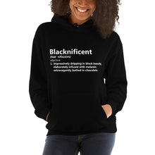 Load image into Gallery viewer, Blacnificent Unisex Hoodie