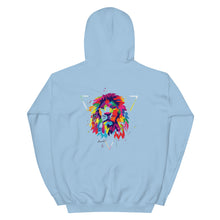 Load image into Gallery viewer, Lion head colorful Unisex Hoodie