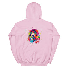 Load image into Gallery viewer, Lion head colorful Unisex Hoodie