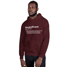 Load image into Gallery viewer, Blacnificent Unisex Hoodie