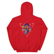 Load image into Gallery viewer, Lion head colorful Unisex Hoodie