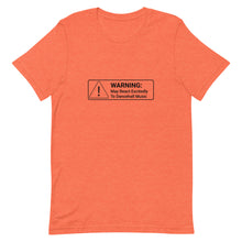Load image into Gallery viewer, Warning! May React Excitedly To Dancehall Short-Sleeve Unisex T-Shirt