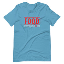 Load image into Gallery viewer, Food my second favorite F word Short-Sleeve Unisex T-Shirt