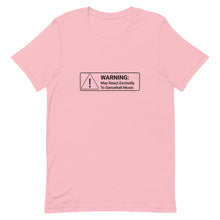 Load image into Gallery viewer, Warning! May React Excitedly To Dancehall Short-Sleeve Unisex T-Shirt