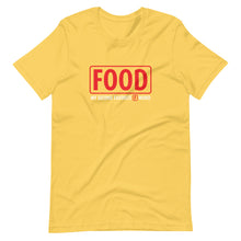 Load image into Gallery viewer, Food my second favorite F word Short-Sleeve Unisex T-Shirt