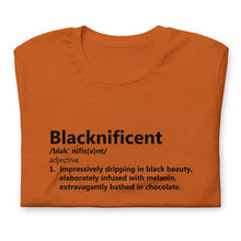 Load image into Gallery viewer, Blacnificent Definition Short-Sleeve Unisex T-Shirt