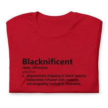 Load image into Gallery viewer, Blacnificent Definition Short-Sleeve Unisex T-Shirt