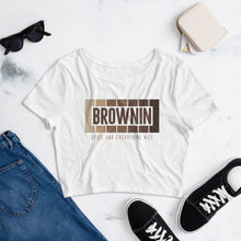 Load image into Gallery viewer, BROWNIN Women’s Crop Tee