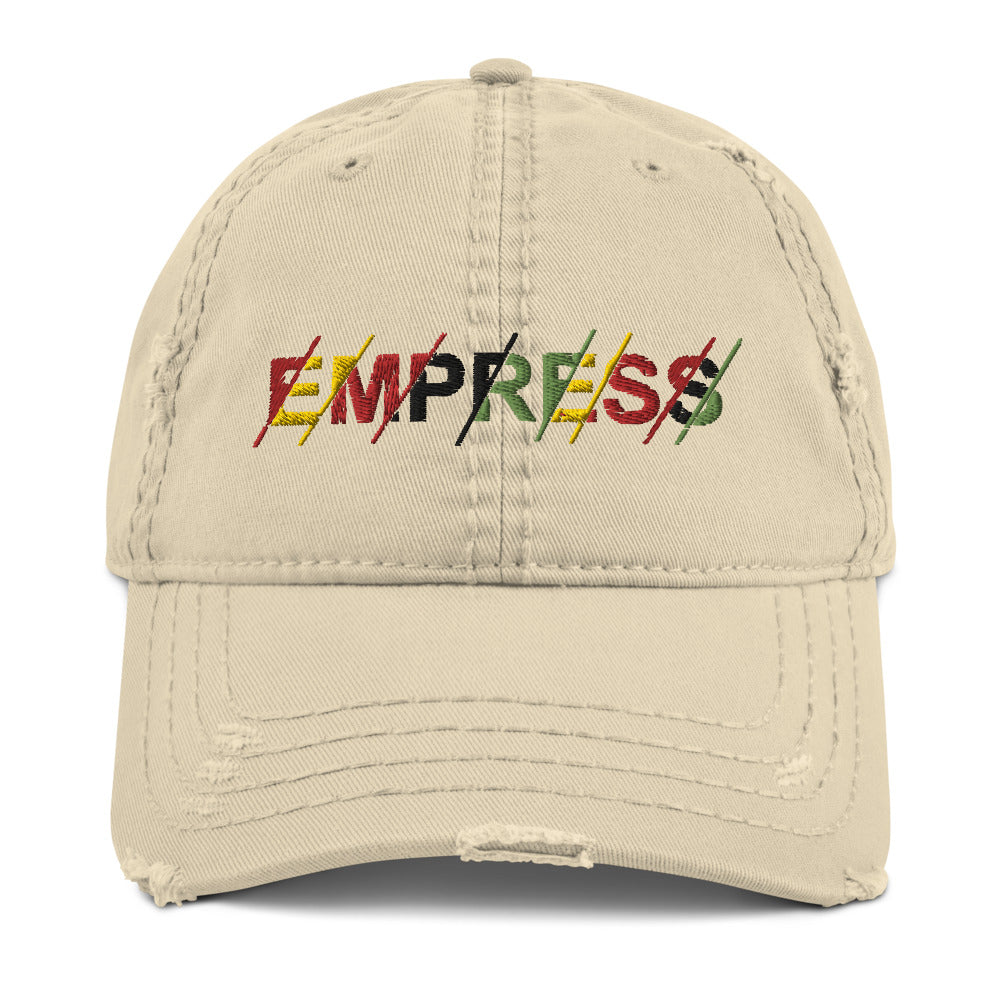 Empress Distressed Dad Hat