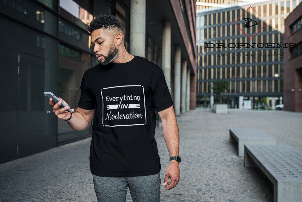 Everything In Moderation Short-Sleeve Unisex T-Shirt