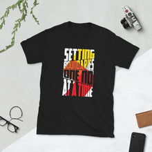 Load image into Gallery viewer, Setting Boundaries Short-Sleeve Unisex T-Shirt
