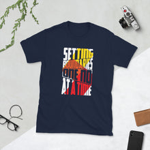 Load image into Gallery viewer, Setting Boundaries Short-Sleeve Unisex T-Shirt
