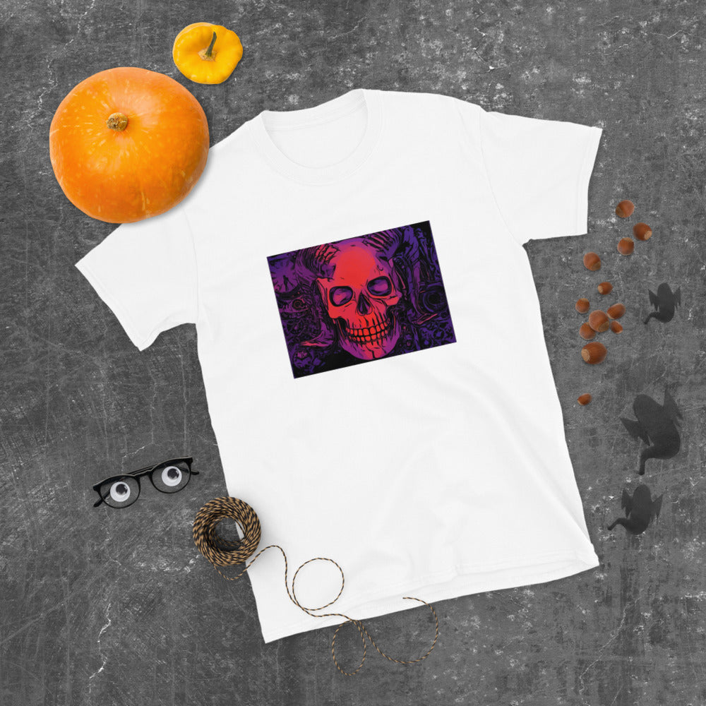 Creepy Skull Short-Sleeve Unisex T-Shirt