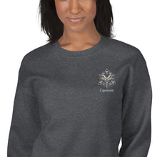 Load image into Gallery viewer, Capricorn Zodiac Embroidery Unisex Sweatshirt
