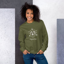 Load image into Gallery viewer, Aquarius Zodiac Unisex Sweatshirt
