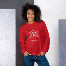 Load image into Gallery viewer, Aquarius Zodiac Unisex Sweatshirt
