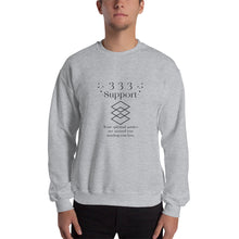 Load image into Gallery viewer, 333 Angel Number Unisex Sweatshirt
