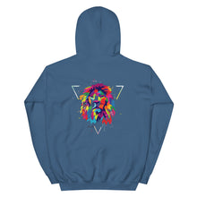 Load image into Gallery viewer, Lion head colorful Unisex Hoodie
