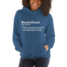 Load image into Gallery viewer, Blacnificent Unisex Hoodie
