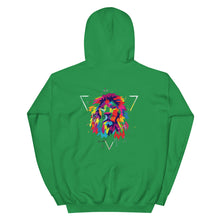 Load image into Gallery viewer, Lion head colorful Unisex Hoodie
