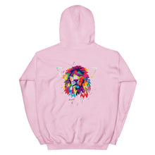 Load image into Gallery viewer, Lion head colorful Unisex Hoodie
