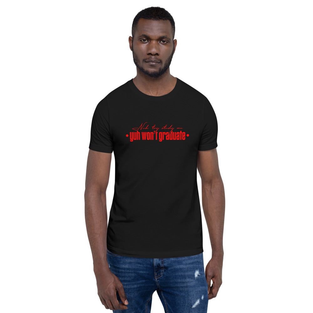 Nuh Try Study Mi Short-Sleeve Unisex T-Shirt