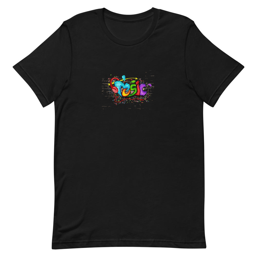 Music Graffiti Short-Sleeve Unisex T-Shirt