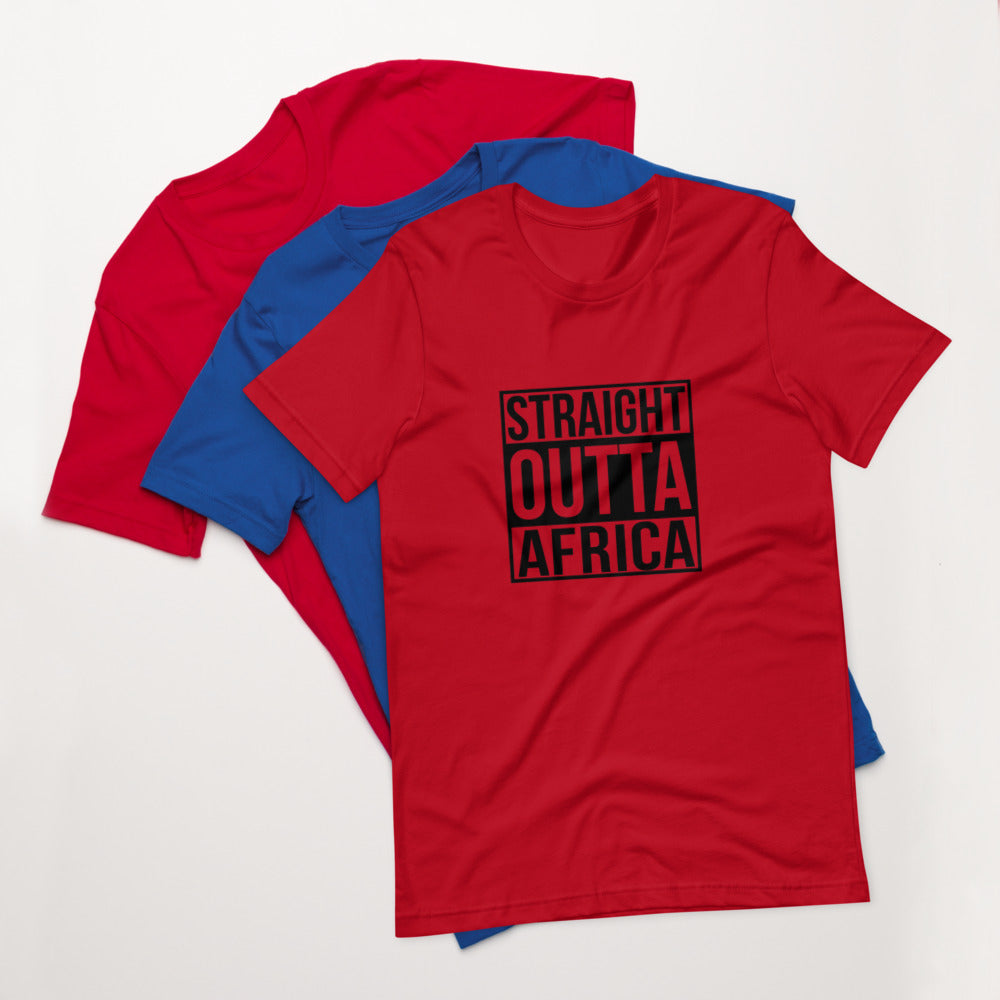 STRAIGHT OUT OF AFRICA Short-Sleeve Unisex T-Shirt