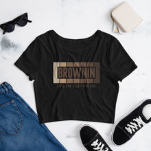 Load image into Gallery viewer, BROWNIN Women’s Crop Tee
